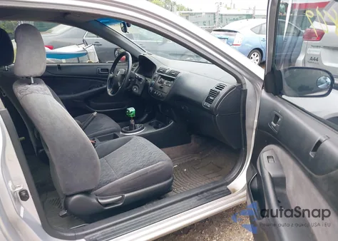 2002 Honda Civic Lx from USA, damaged, VIN 1HGEM21562L099412